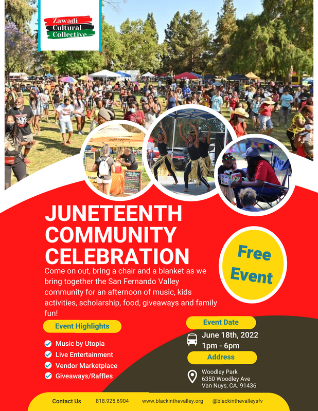 Zawadi Cultural Collective's 5th Annual Juneteenth Community Celebration