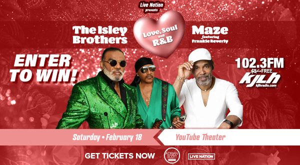 Frankie Beverly and Maze along with The Isley Brothers