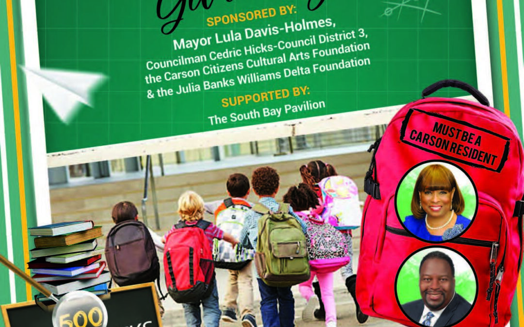 6th Annual Backpack Giveaway