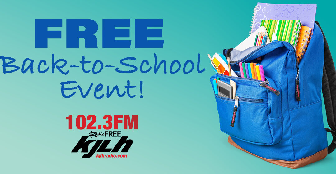 FREE Back-to-School Event!