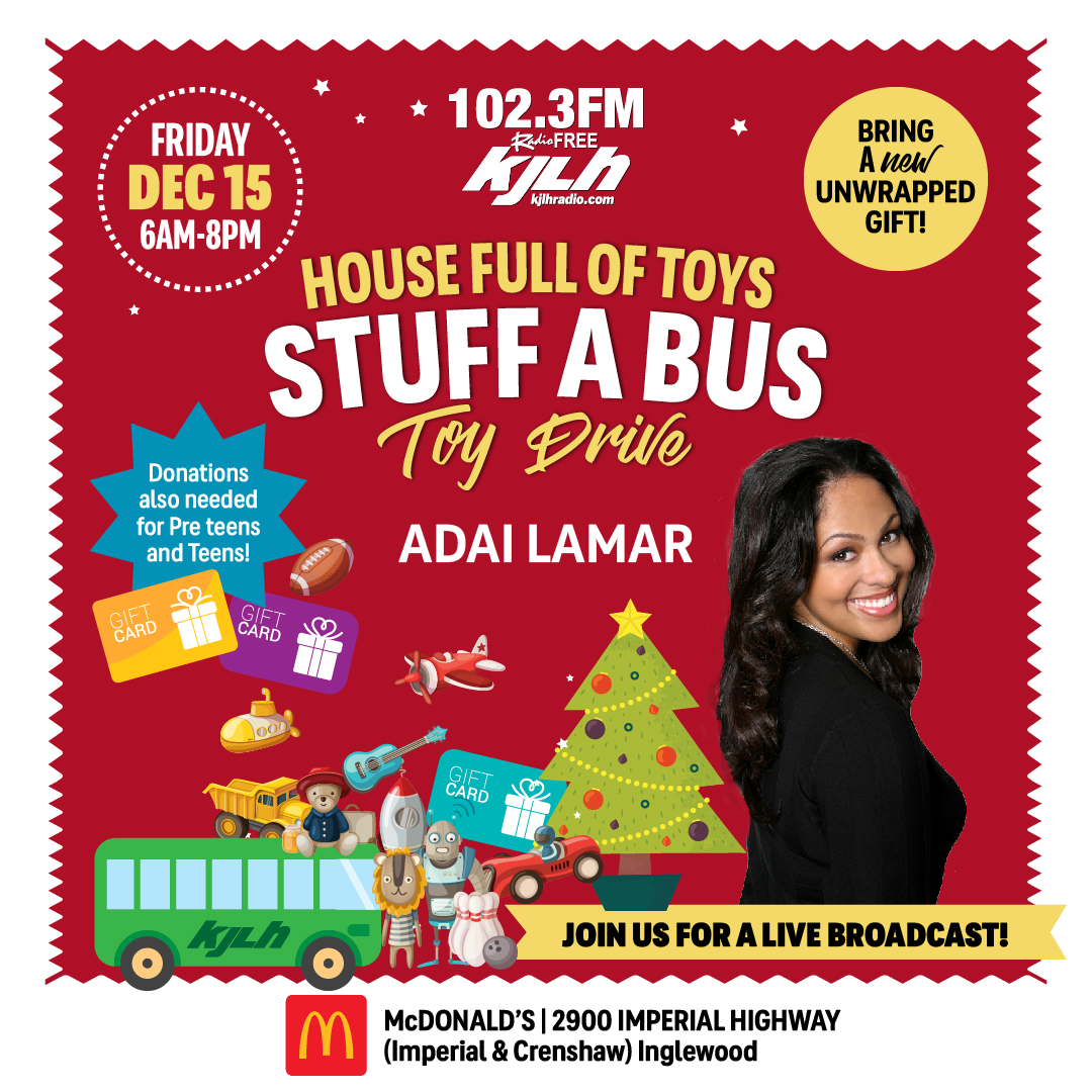 House Full of Toys Stuff a Bus Toy Drive