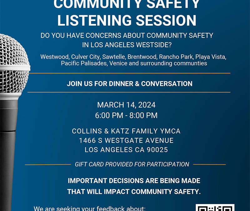 Westside Community Safety Listening Session