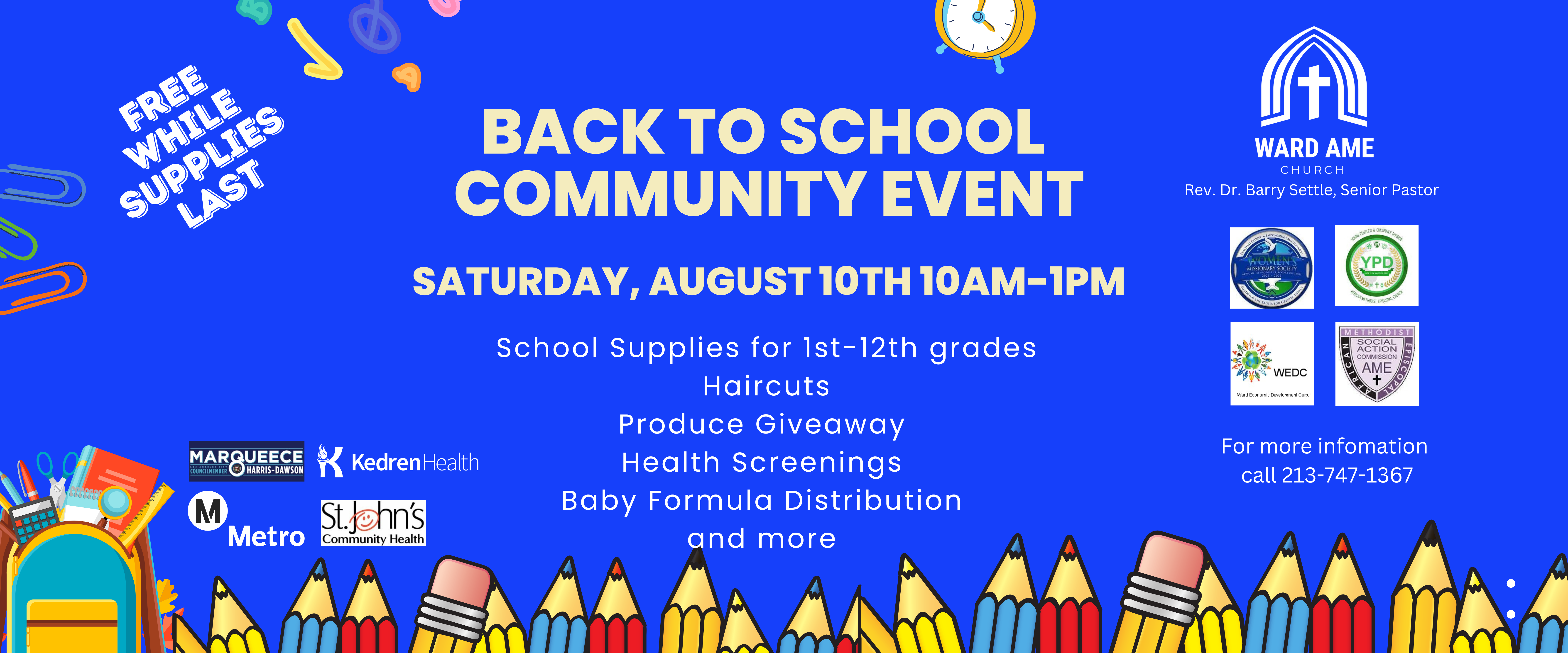 Back to school event