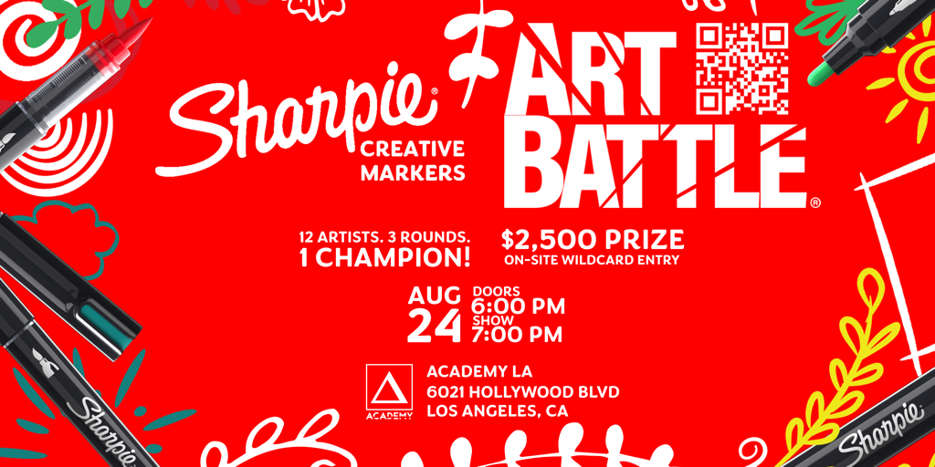 Art Battle LA presented by Sharpie Creative Markers