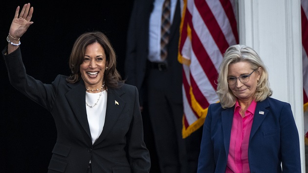 Harris holding moderated conversations with Liz Cheney in three battleground states