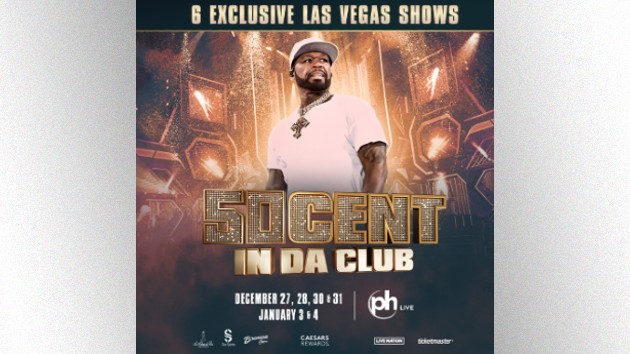 50 Cent announces first-ever Las Vegas residency, including New Year’s Eve celebration