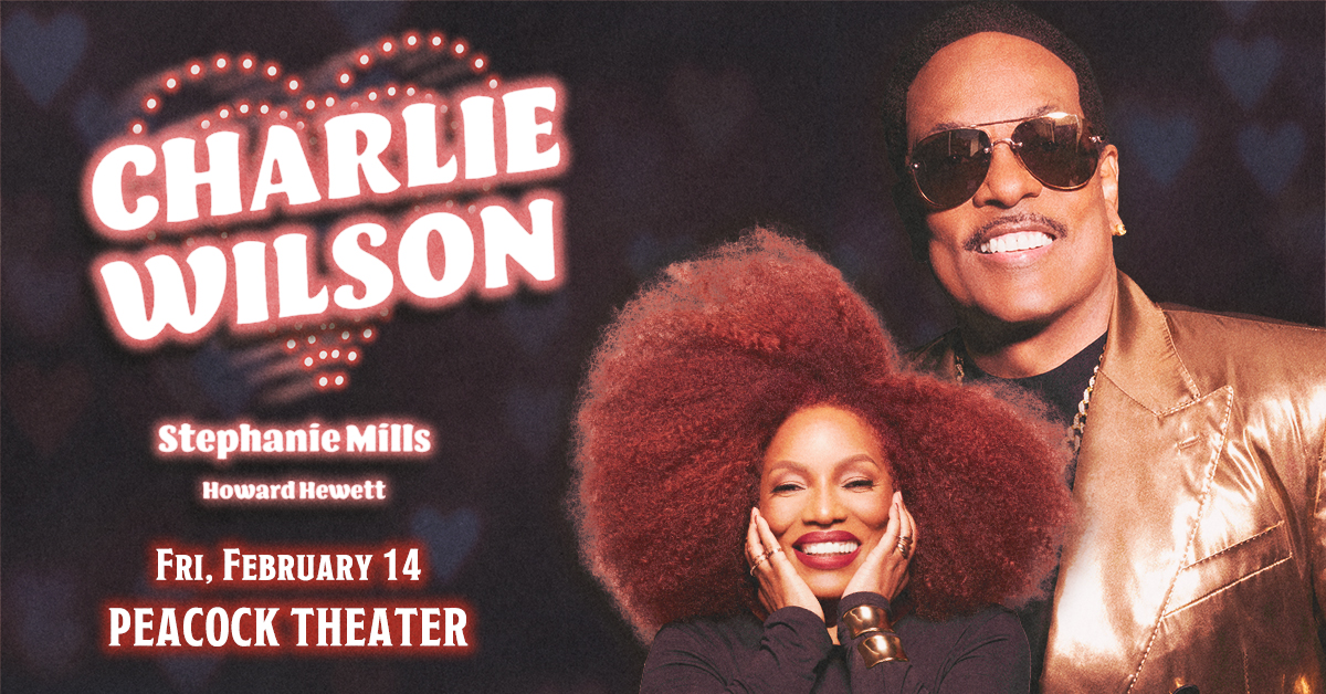 Charlie Wilson with Stephanie Mills & Howard Hewett