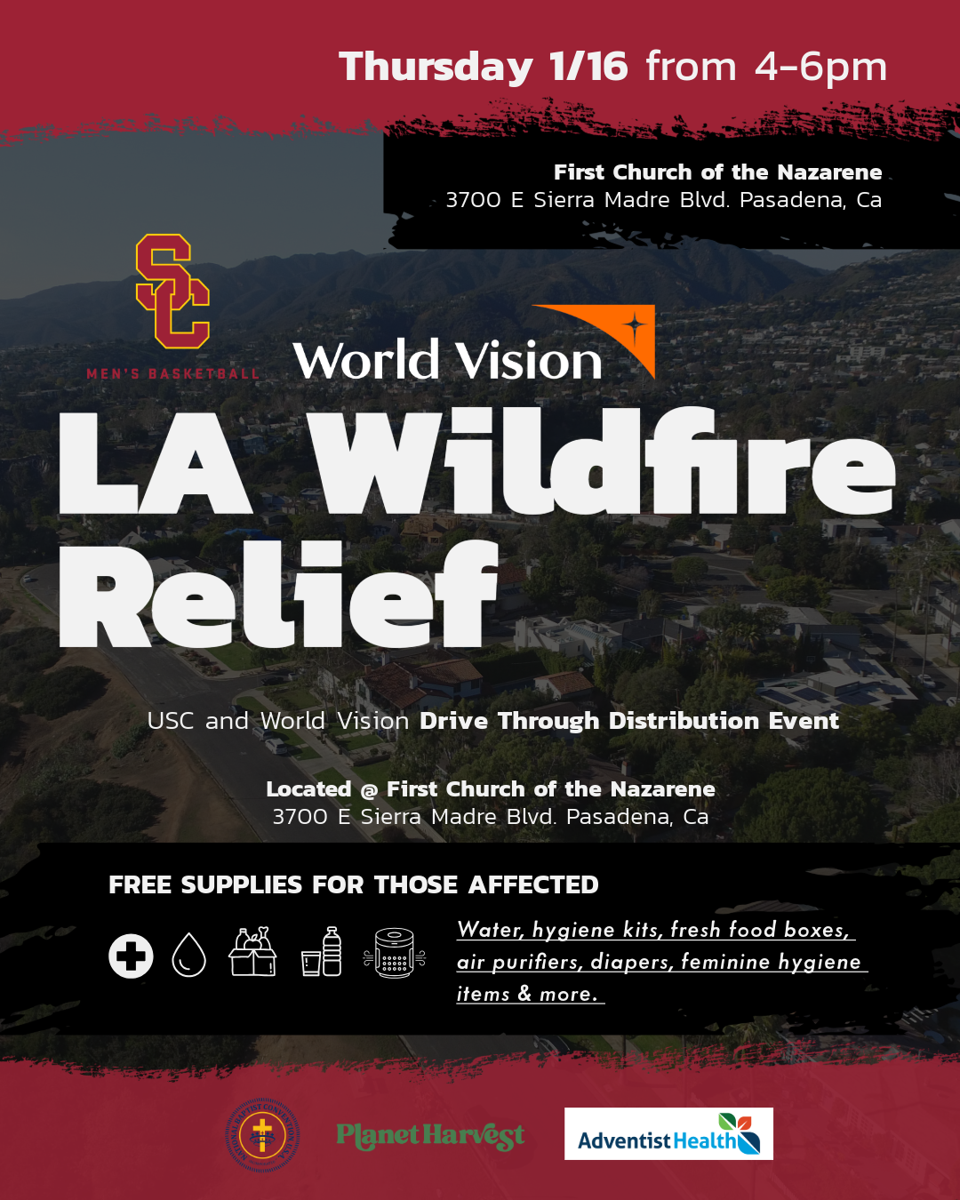 World Vision LA Wildfire Relief