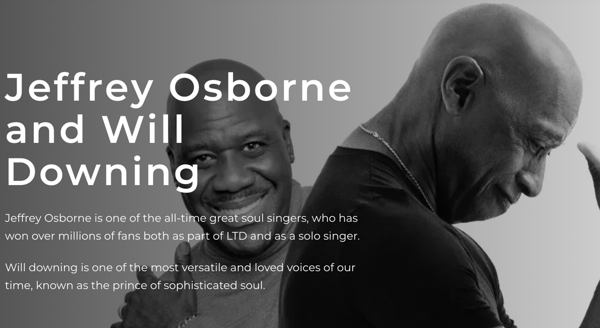 Jeffrey Osborne and Will Downing