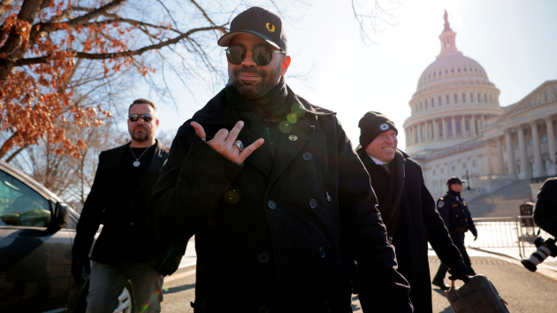 Former Proud Boys leader Enrique Tarrio arrested at US Capitol