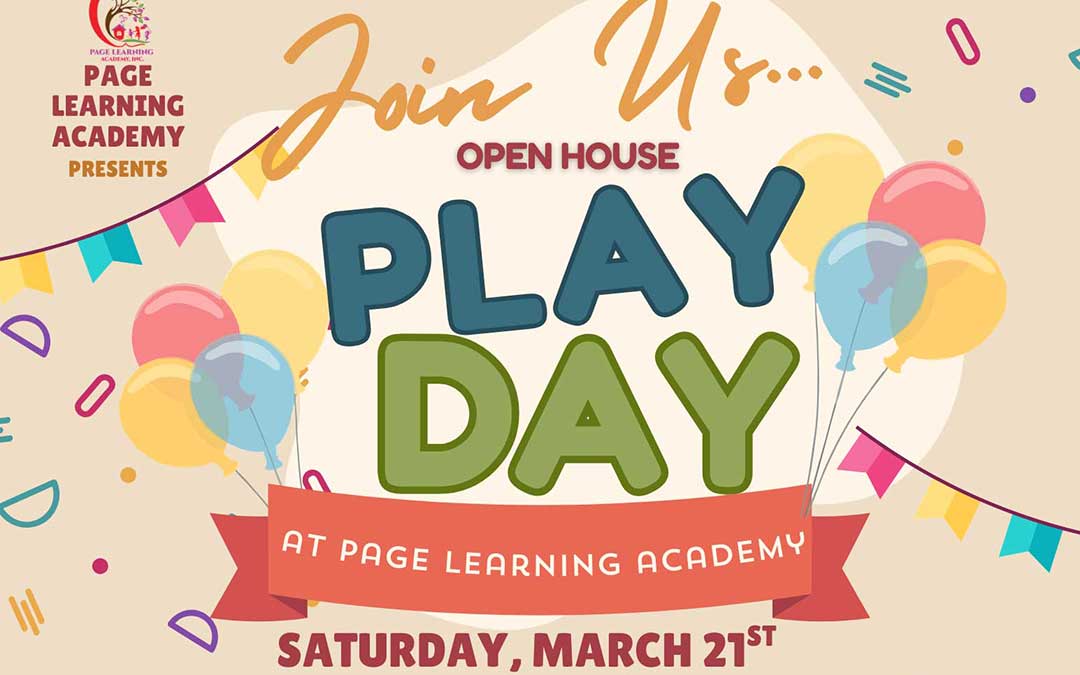 Page Learning Academy – Spring Open House Play Day
