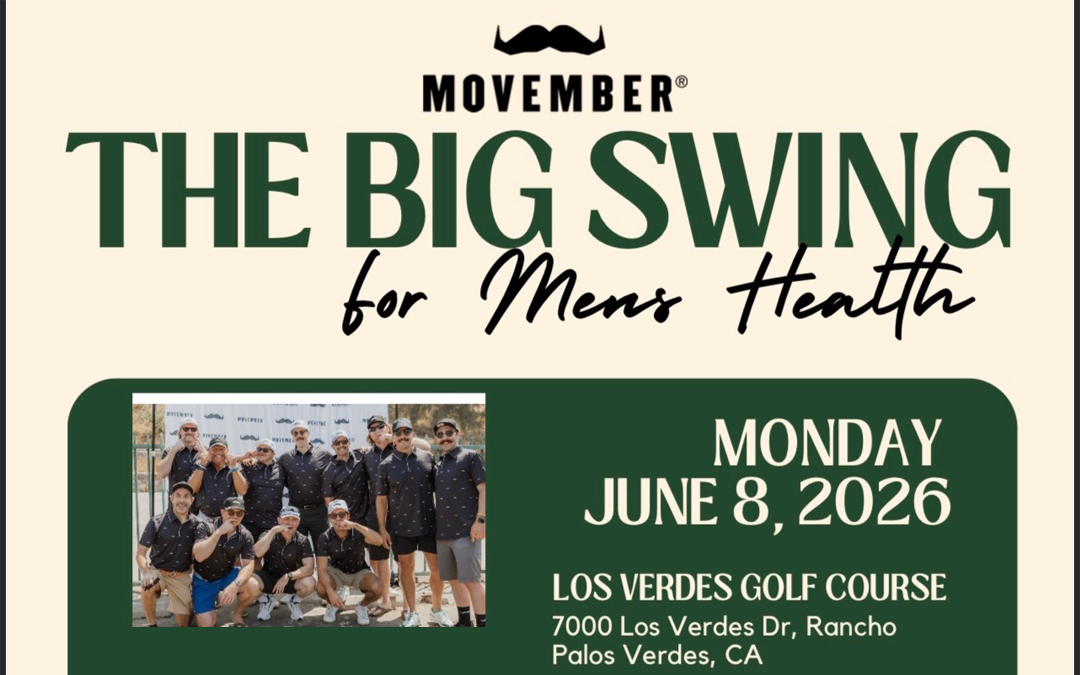 Movember Presents - The Big Swing for Men's Health 2026