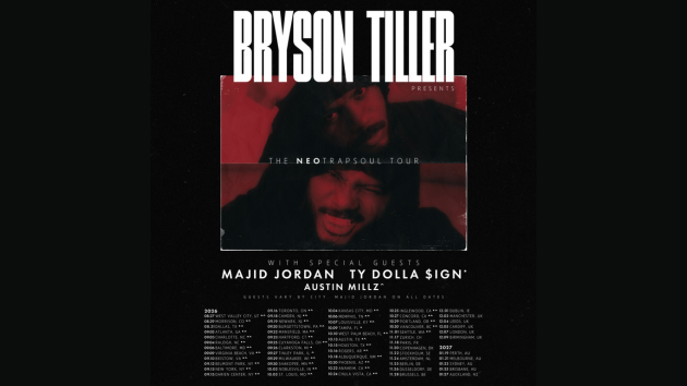 Bryson Tiller announces Neo Trapsoul Tour