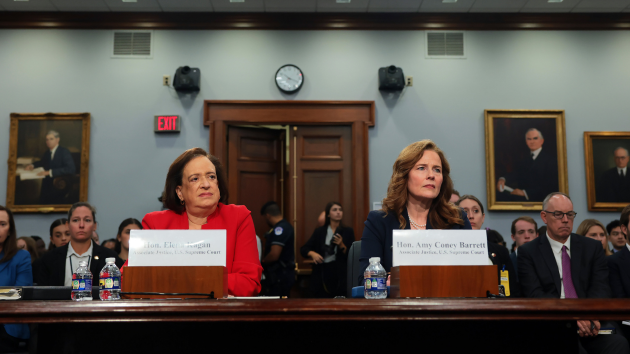 Justices pitch lawmakers on enhanced security in rare Hill appearance