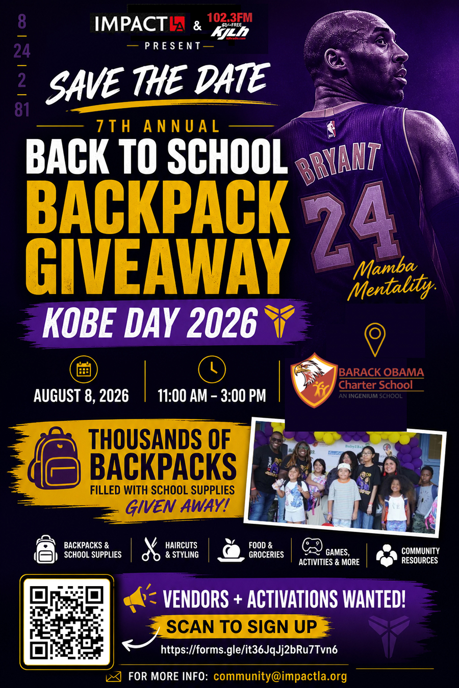 7th Annual Backpack Giveaway