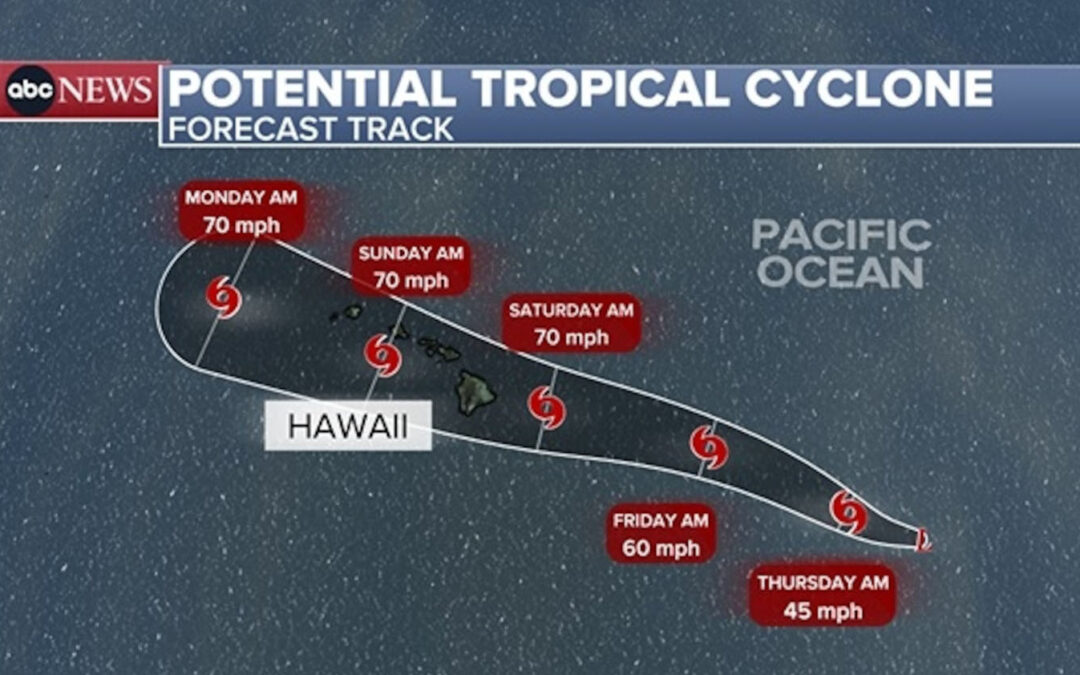 Tropical Storm Lala forecast and track: Storm expected to become hurricane
