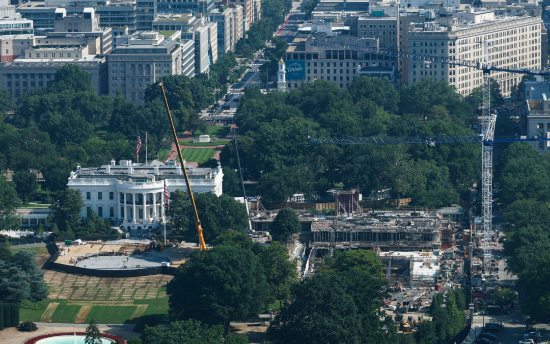 Appeals court blocks construction of White House ballroom