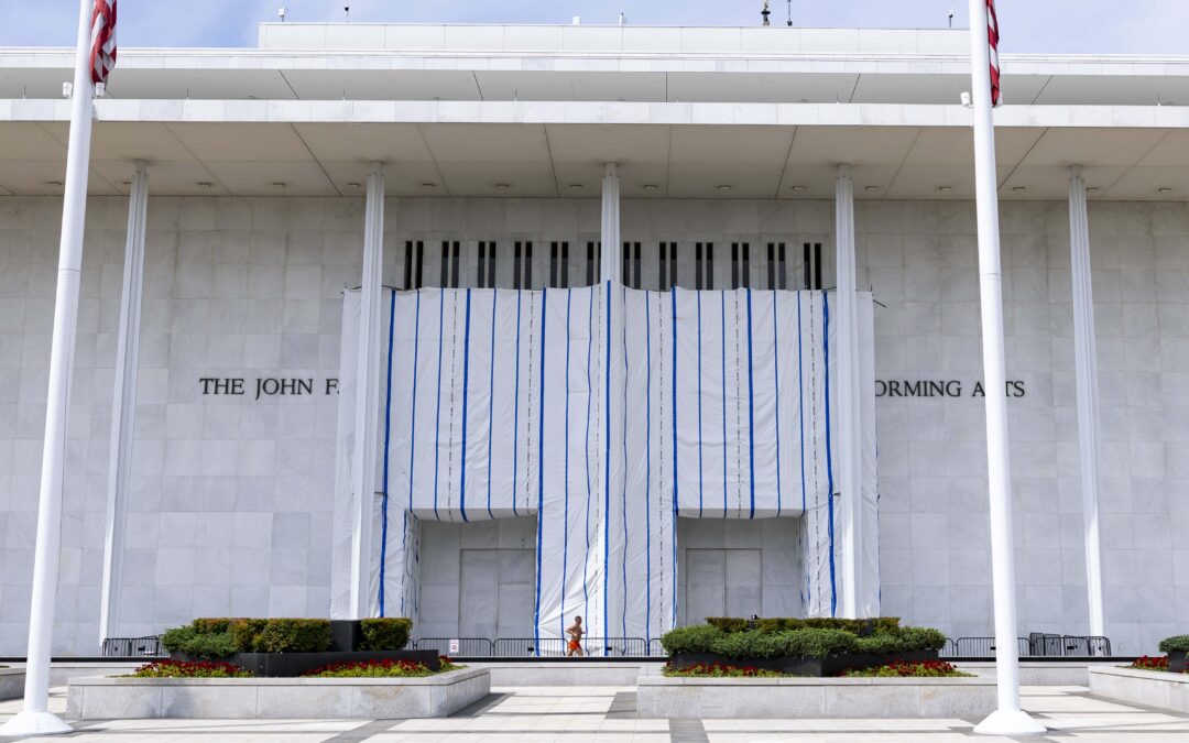 Judge blocks adding Trump tribute to Kennedy Center facade