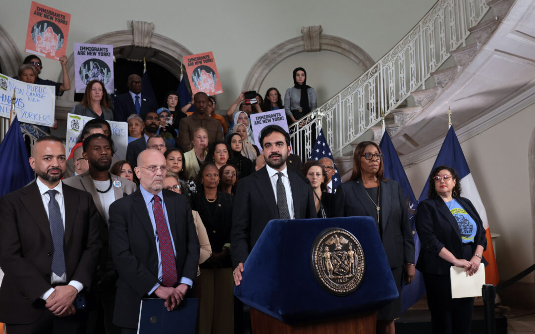 Mayors and states sue Trump over new green card restrictions