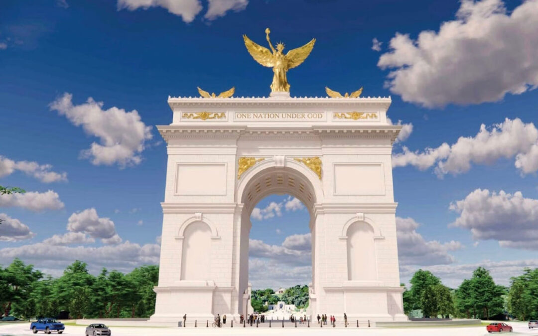 Excavation work on Trump’s ‘triumphal arch’ to begin over next 2 weeks, Interior secretary says