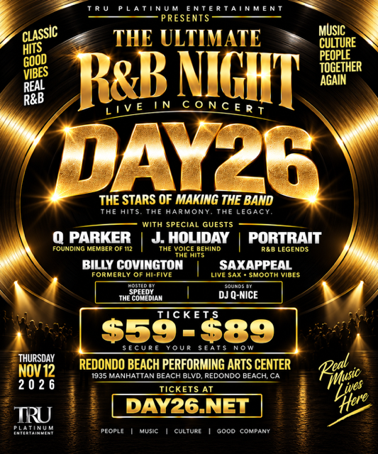 Day 26 The Ultimate R&B Night